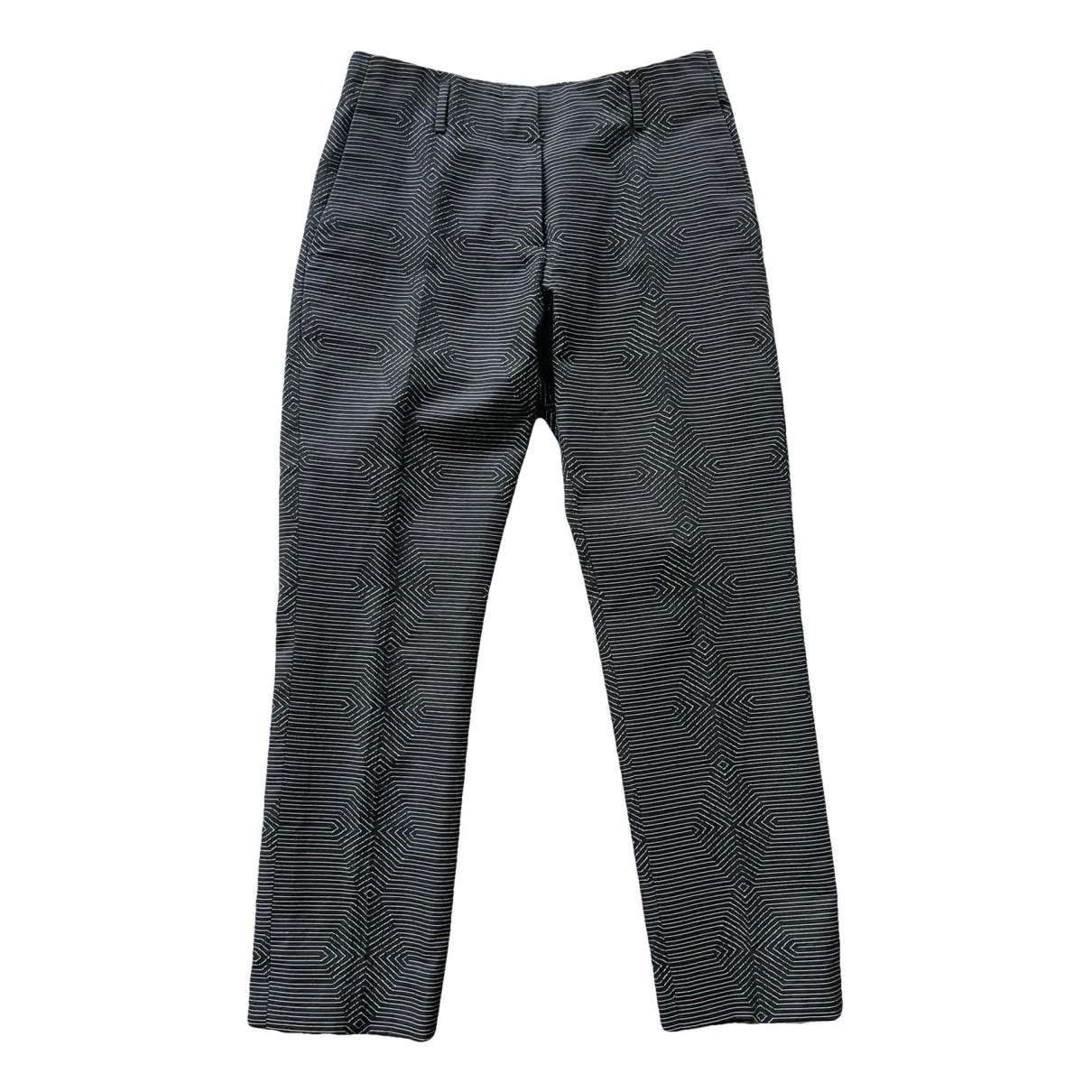 Pre-owned Dries Van Noten Trousers In Black