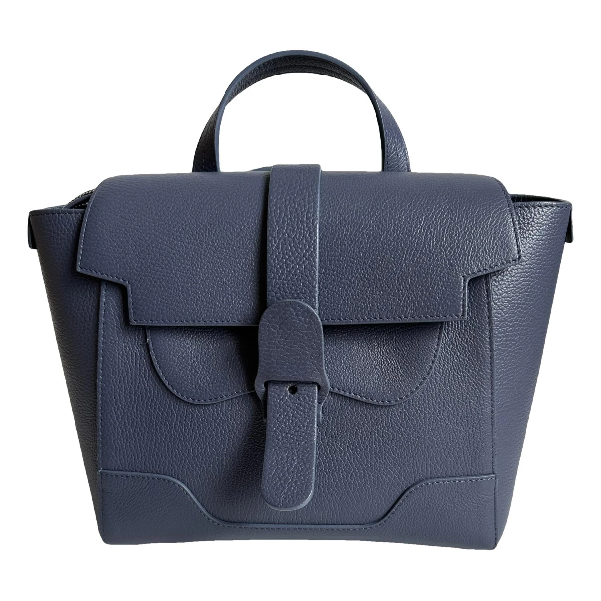 Pre-owned Senreve Leather Handbag In Blue