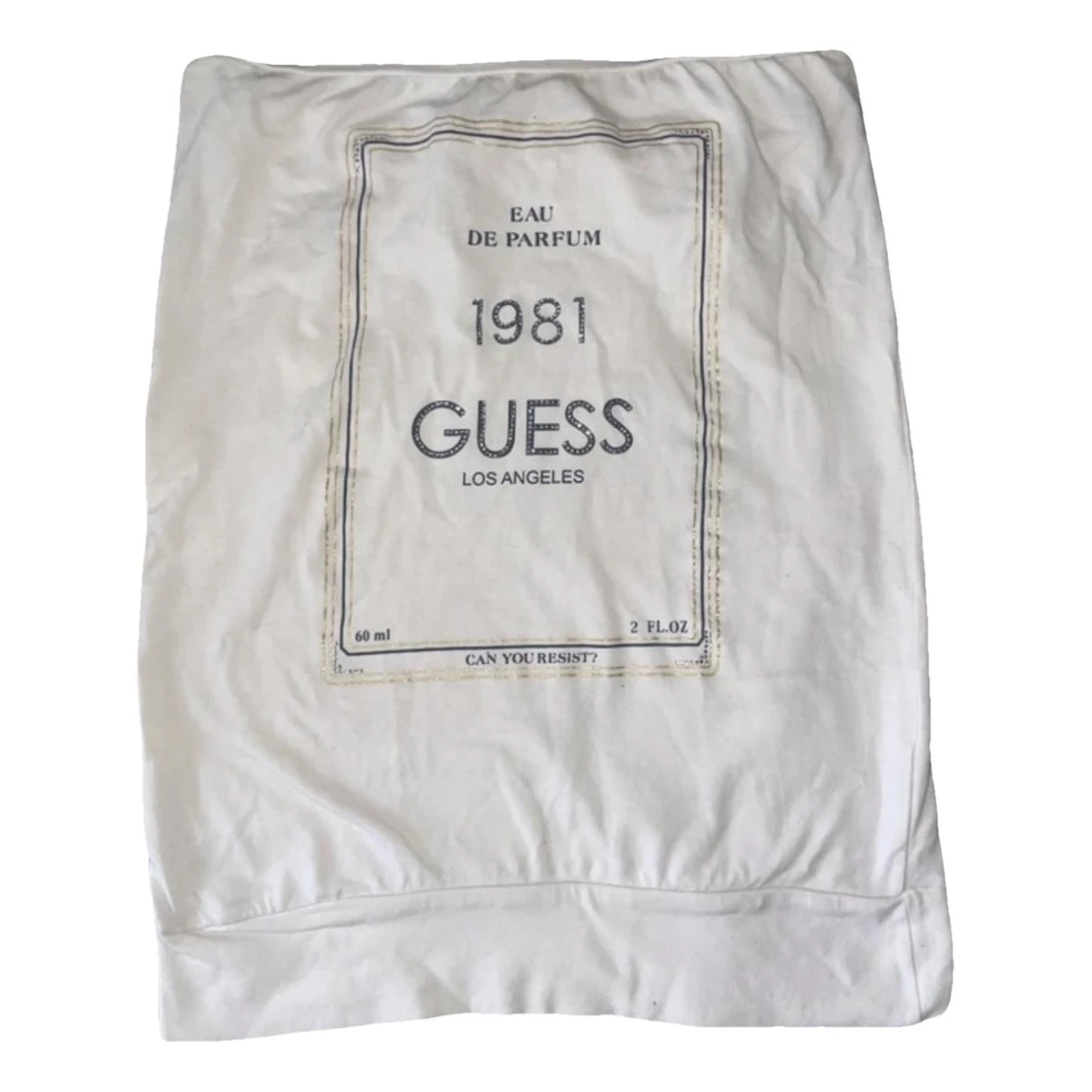 Pre-owned Guess Corset In White