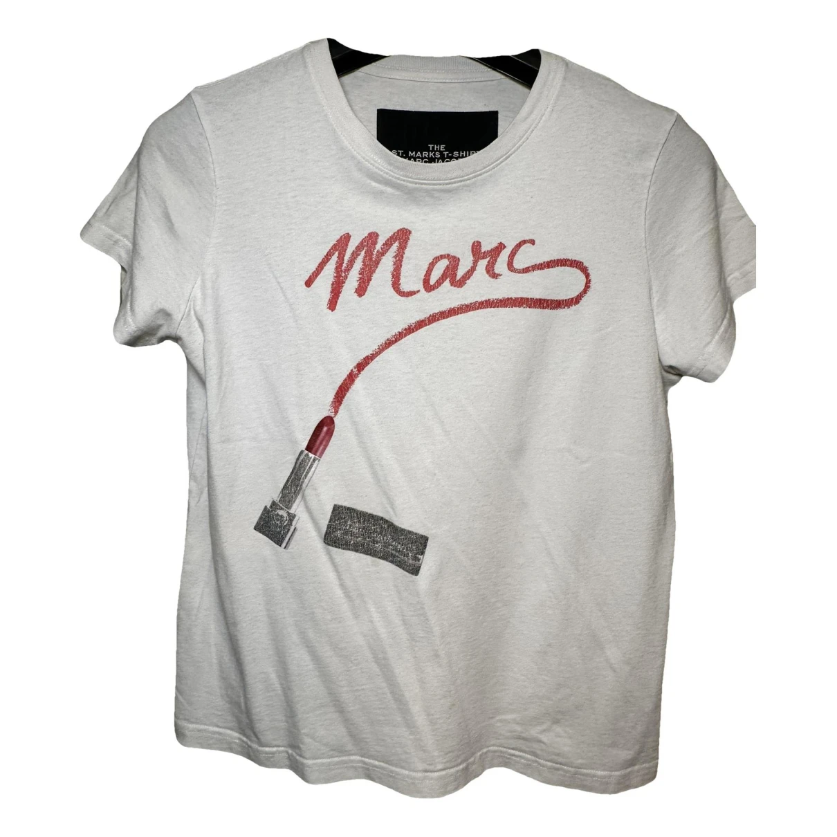 Pre-owned Marc Jacobs T-shirt In White