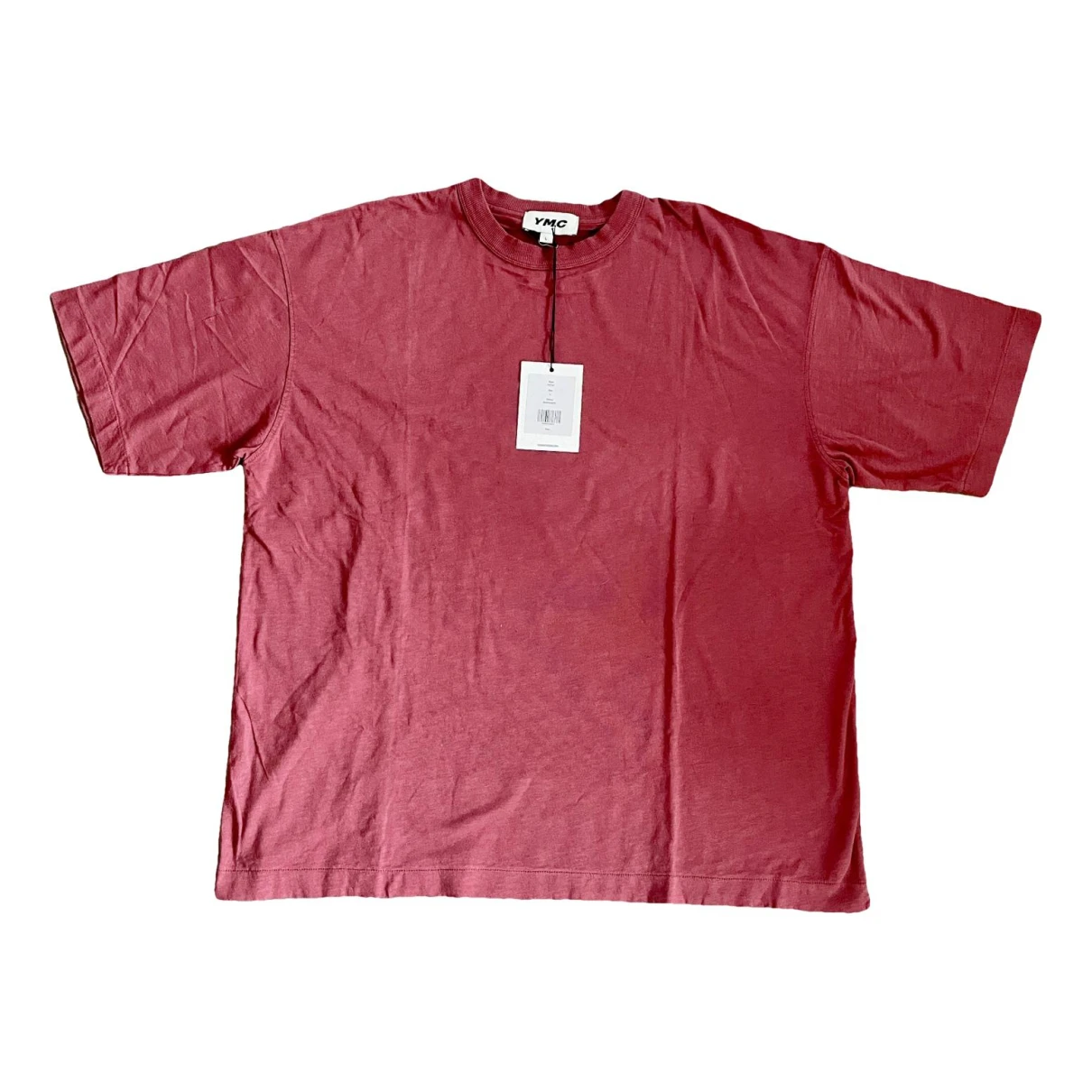Pre-owned Ymc You Must Create T-shirt In Burgundy