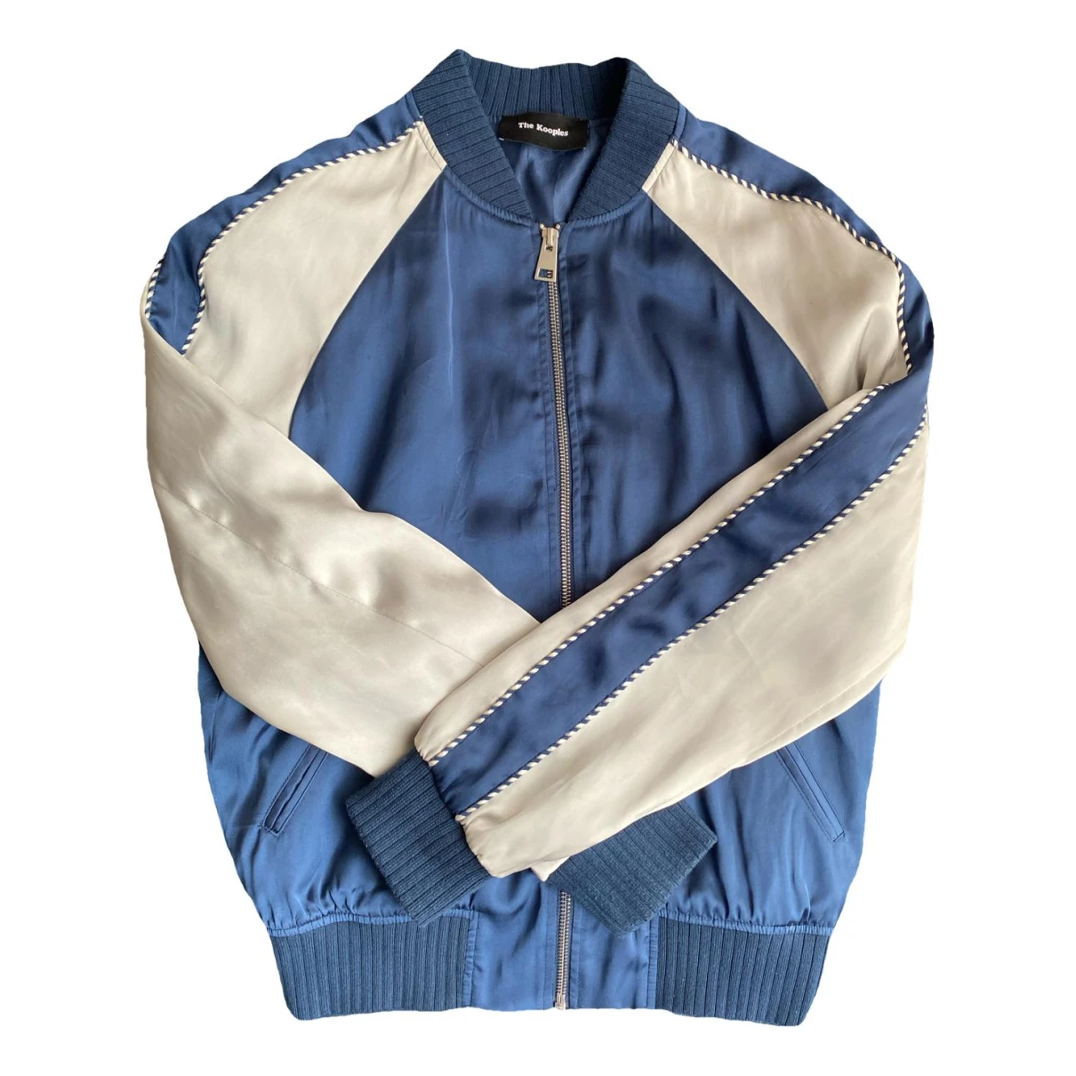 Pre-owned The Kooples Spring Summer 2019 Jacket In Blue