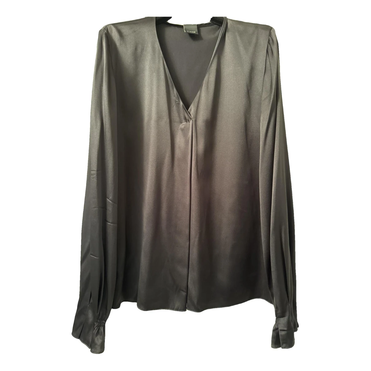 Pre-owned Pinko Silk Blouse In Black