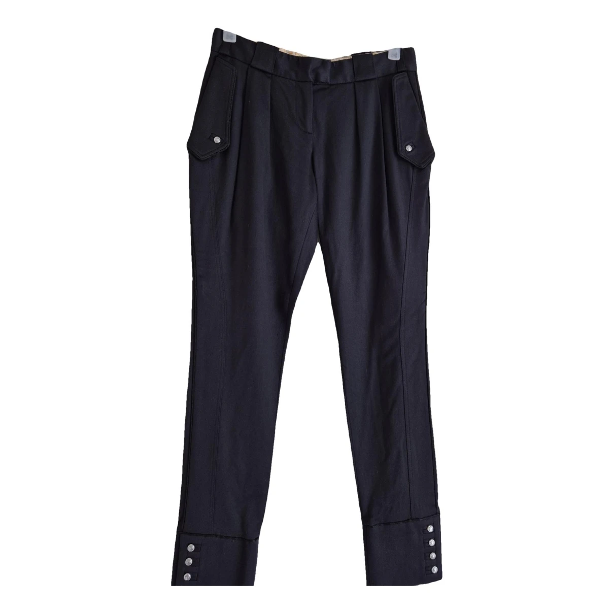 Pre-owned Just Cavalli Chino Pants In Black