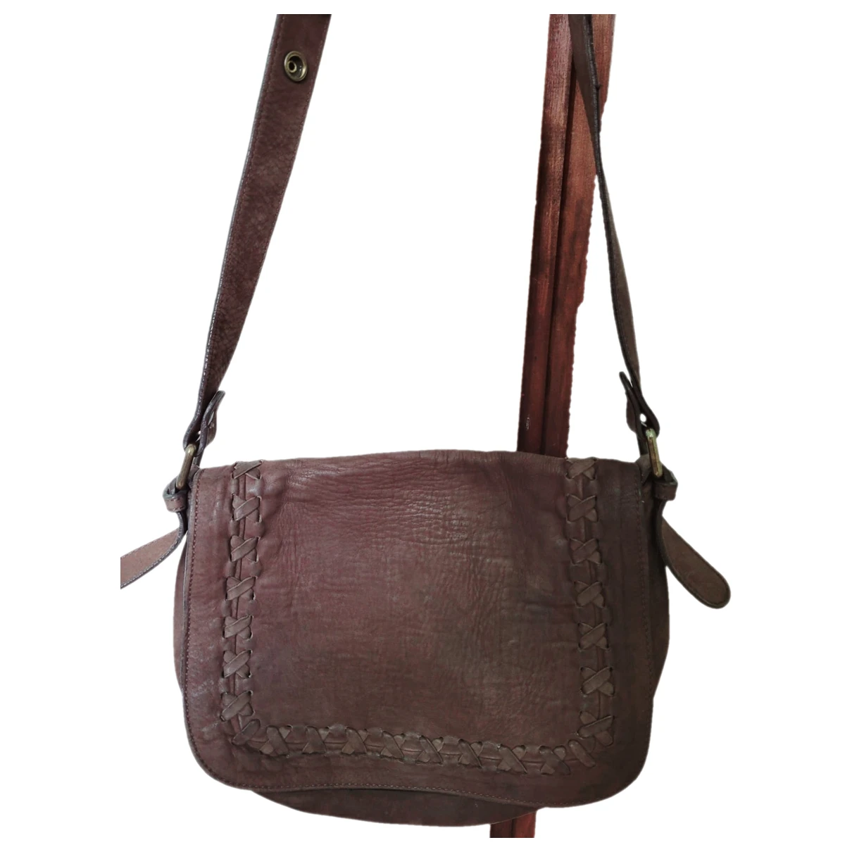 Pre-owned Gerard Darel Leather Bag In Brown