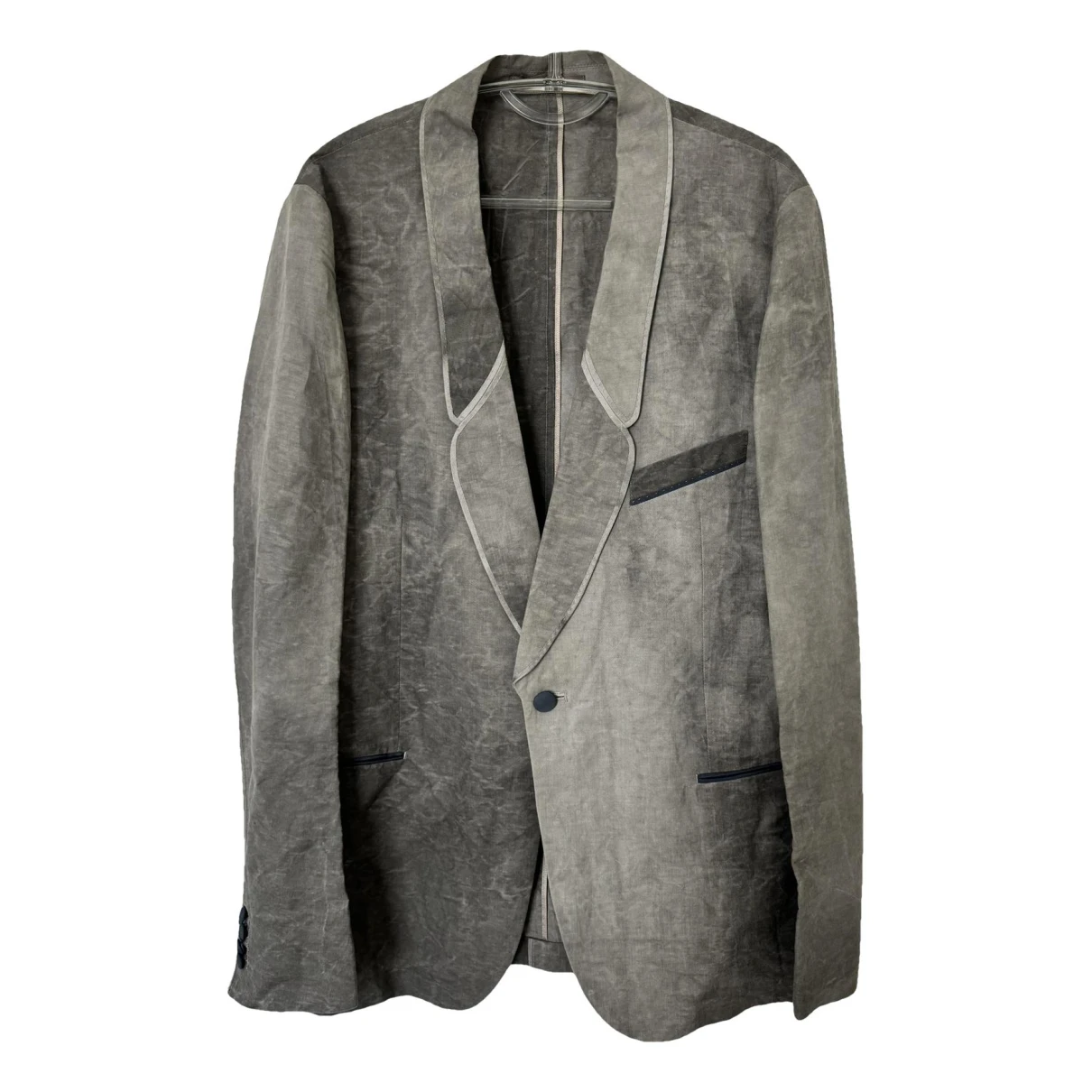 Pre-owned Paul Smith Linen Jacket In Grey