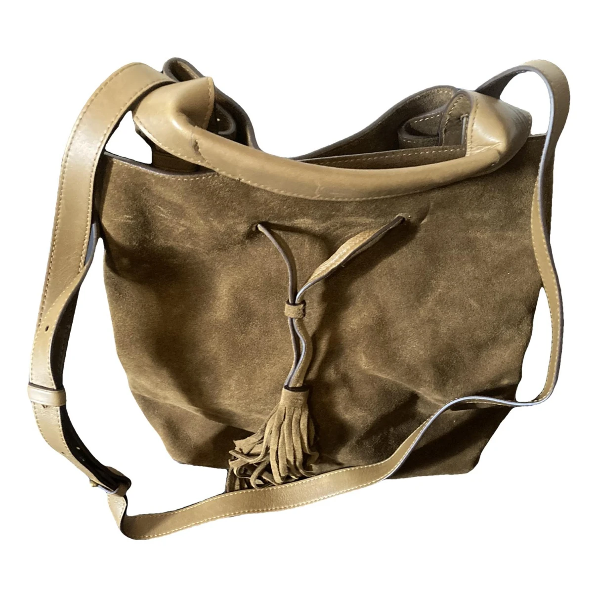 Pre-owned Gerard Darel Crossbody Bag In Brown