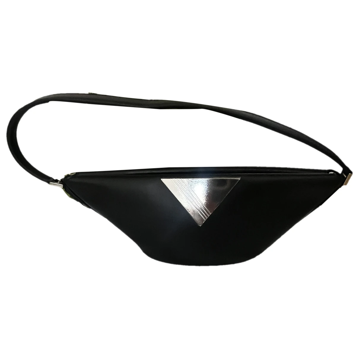 Pre-owned Attico Leather Handbag In Black