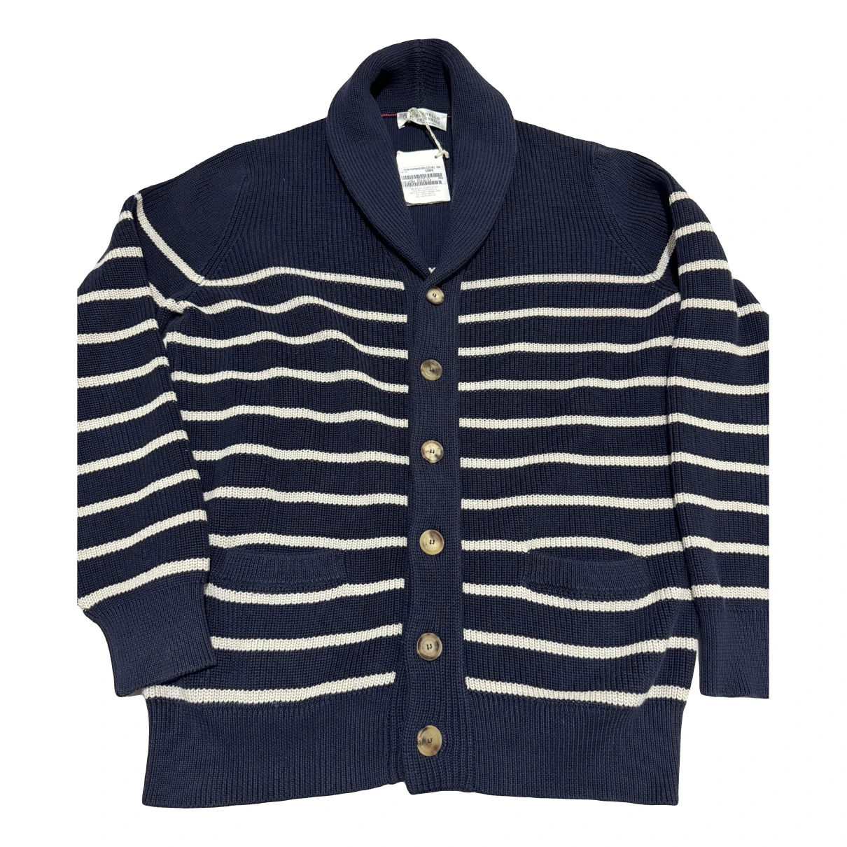 Pre-owned Brunello Cucinelli Knitwear & Sweatshirt In Navy