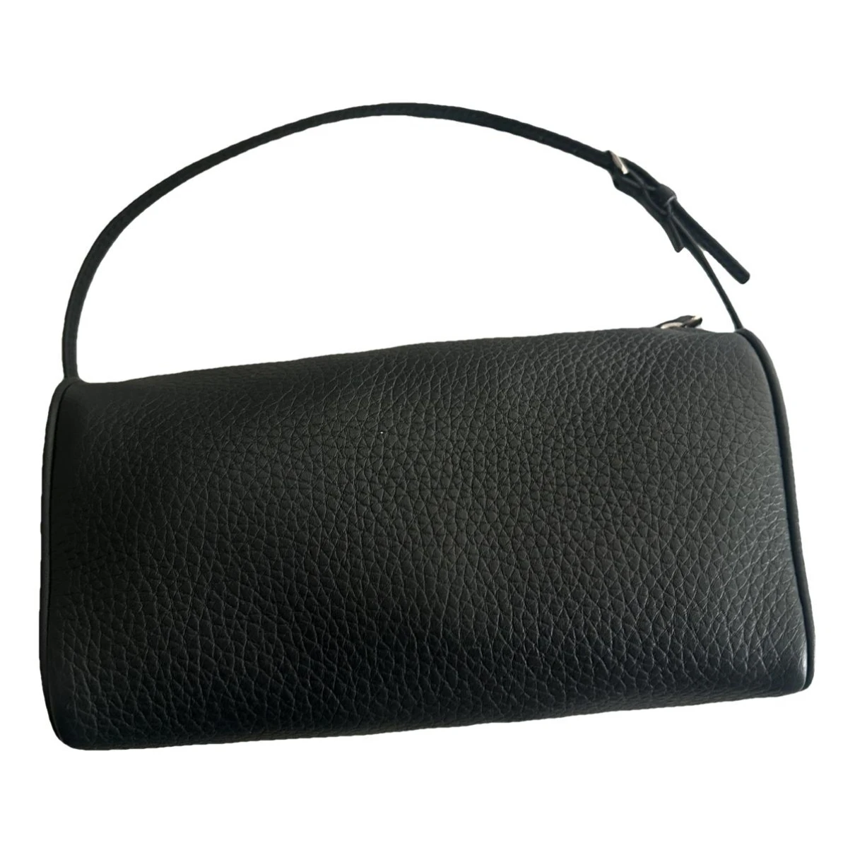 Pre-owned The Row Leather Handbag In Navy