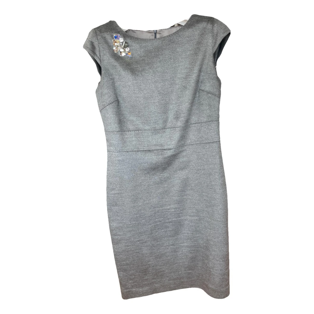 Pre-owned Blumarine Mid-length Dress In Grey