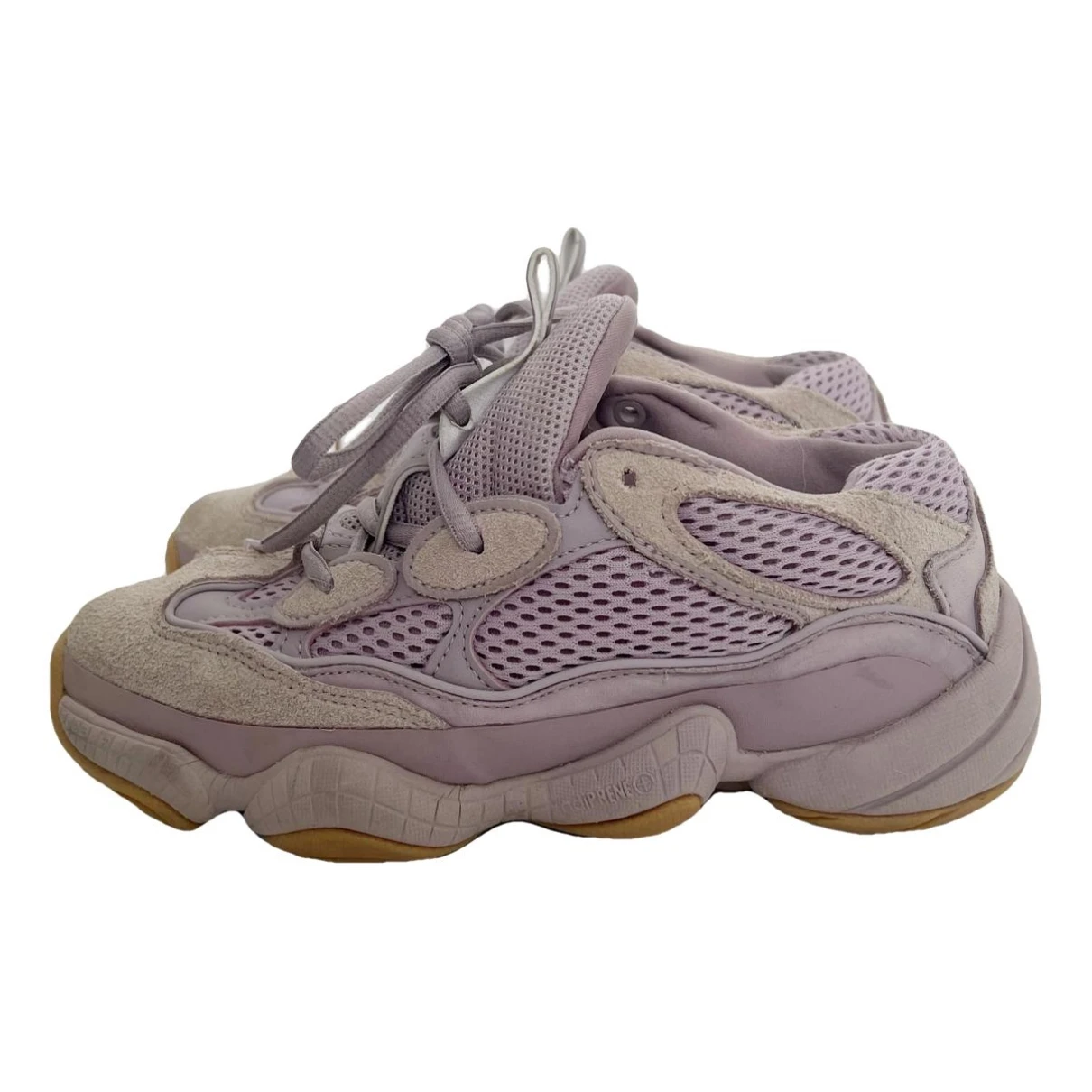 Pre-owned Yeezy X Adidas 500 Cloth Trainers In Purple