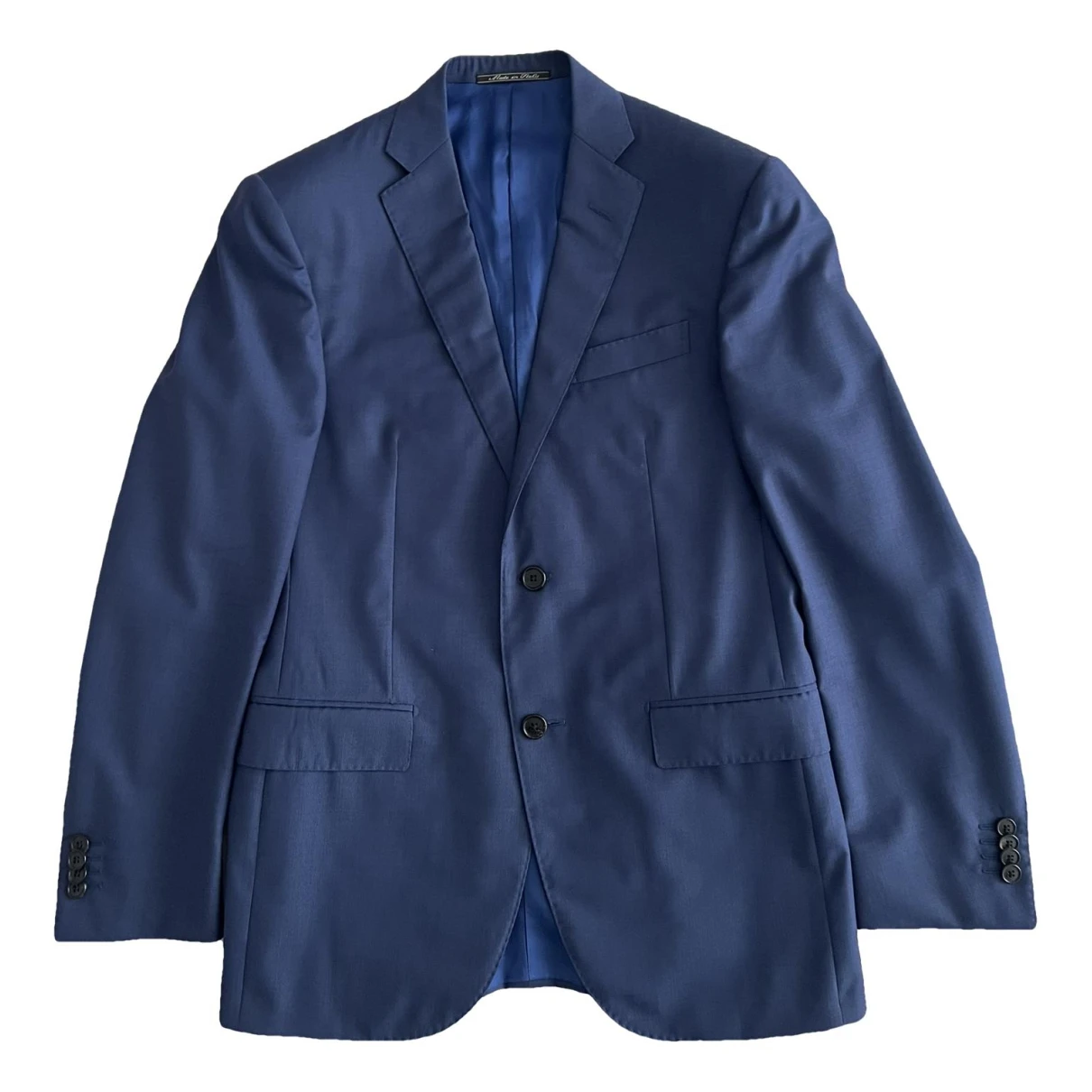 Pre-owned Loro Piana Wool Suit In Blue