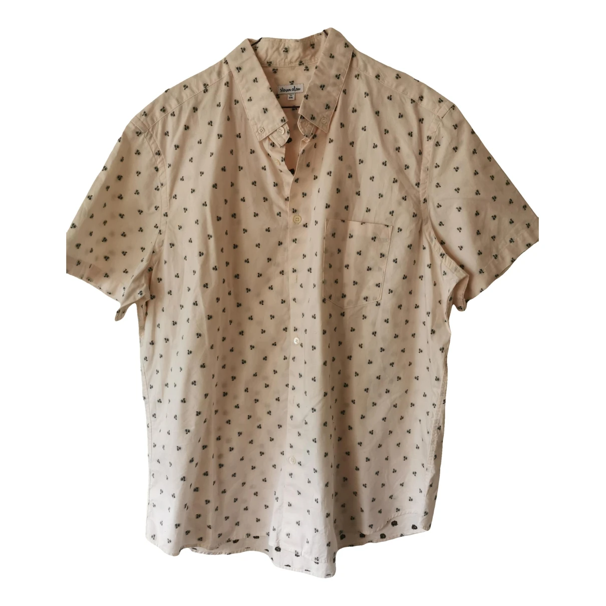 Pre-owned Steven Alan Shirt In Pink