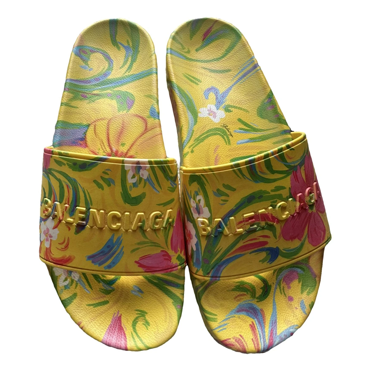 Pre-owned Balenciaga Sandal In Multicolour