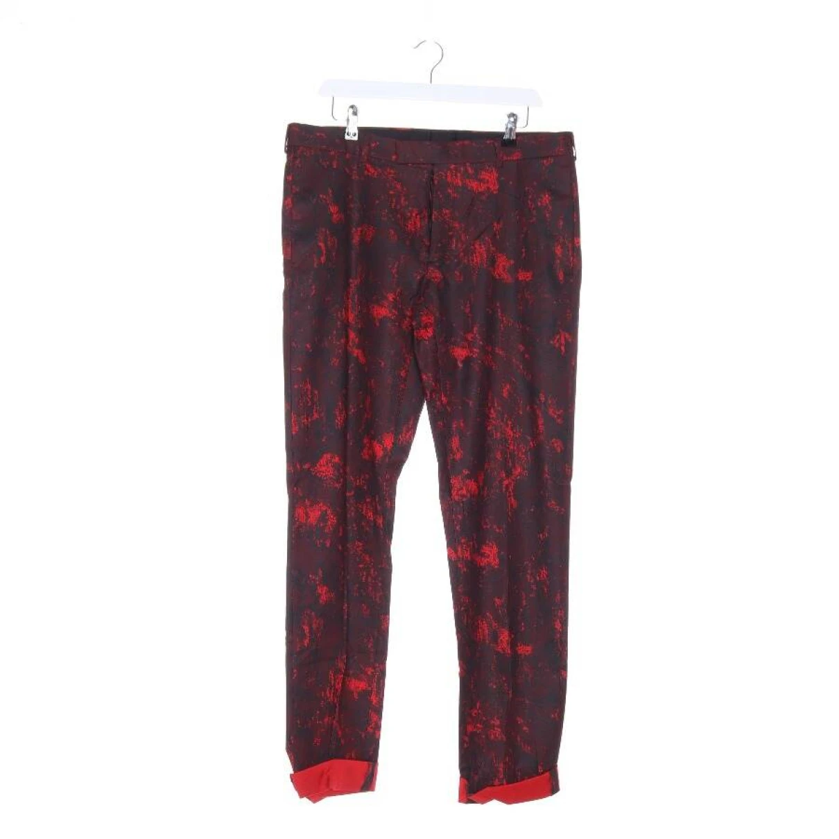 Pre-owned Dior Wool Trousers In Multicolour