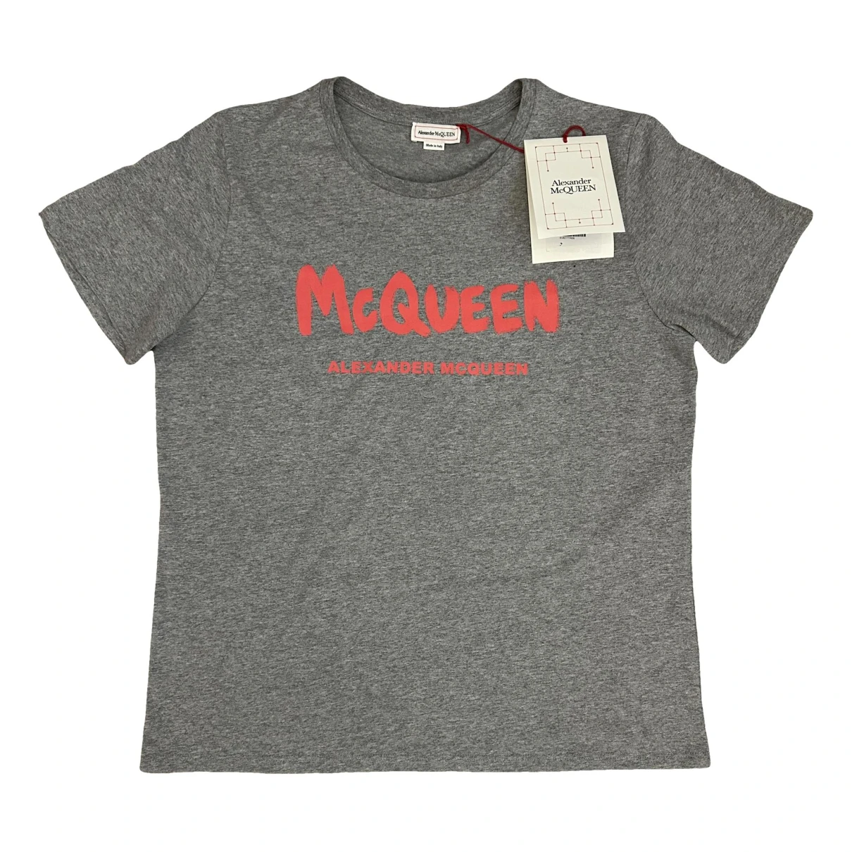 Pre-owned Alexander Mcqueen T-shirt In Grey