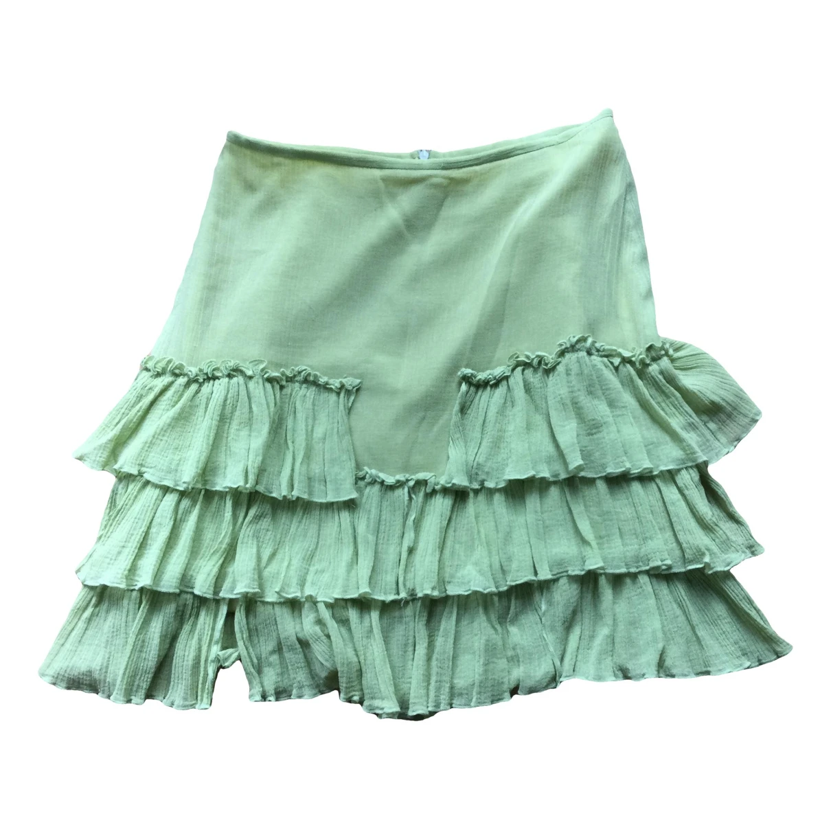 Pre-owned Gerard Darel Silk Skirt In Other