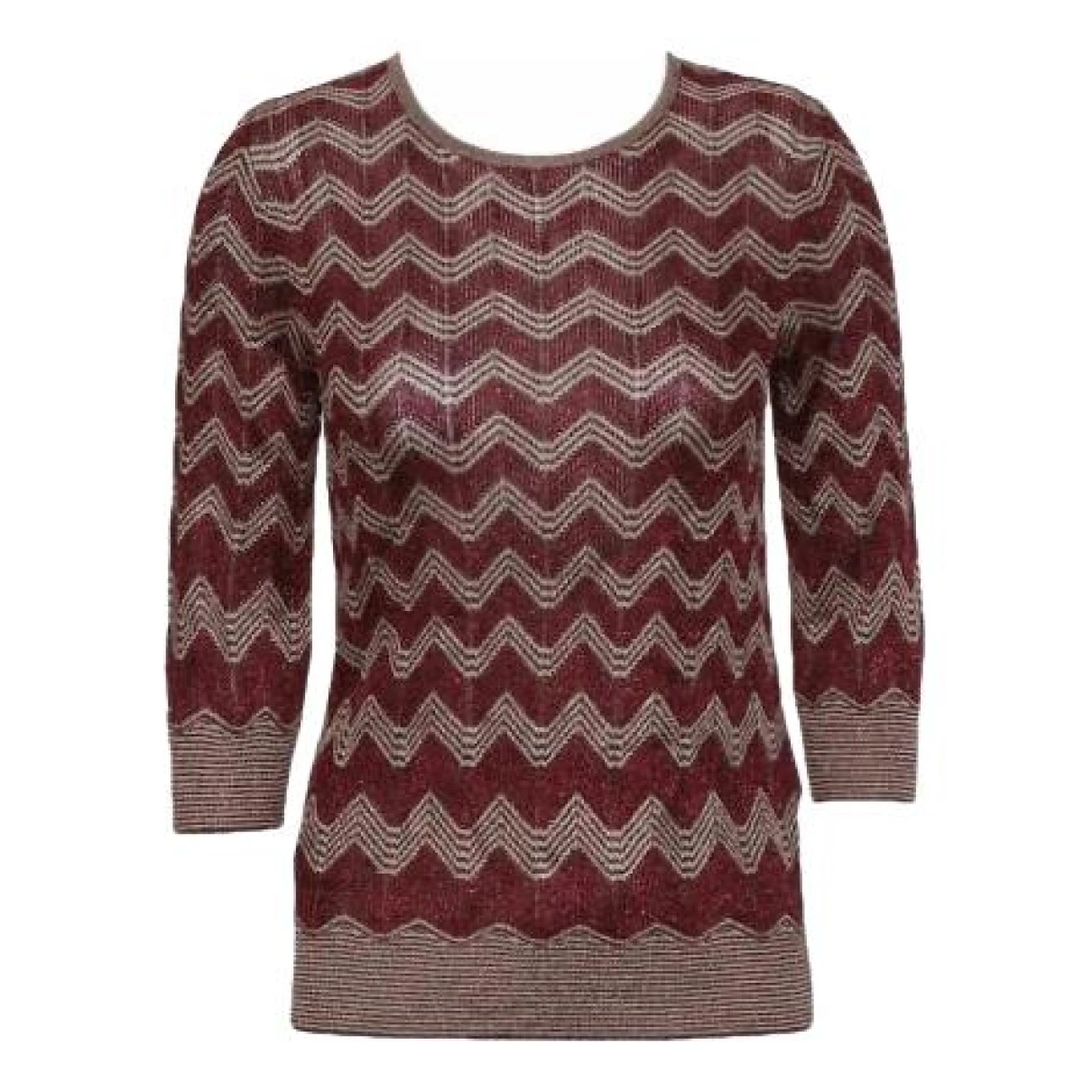 Pre-owned M Missoni Blouse In Red