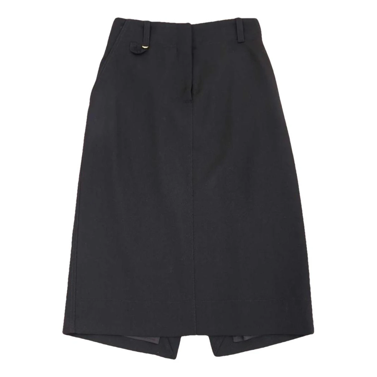 Pre-owned Jacquemus Wool Mid-length Skirt In Black