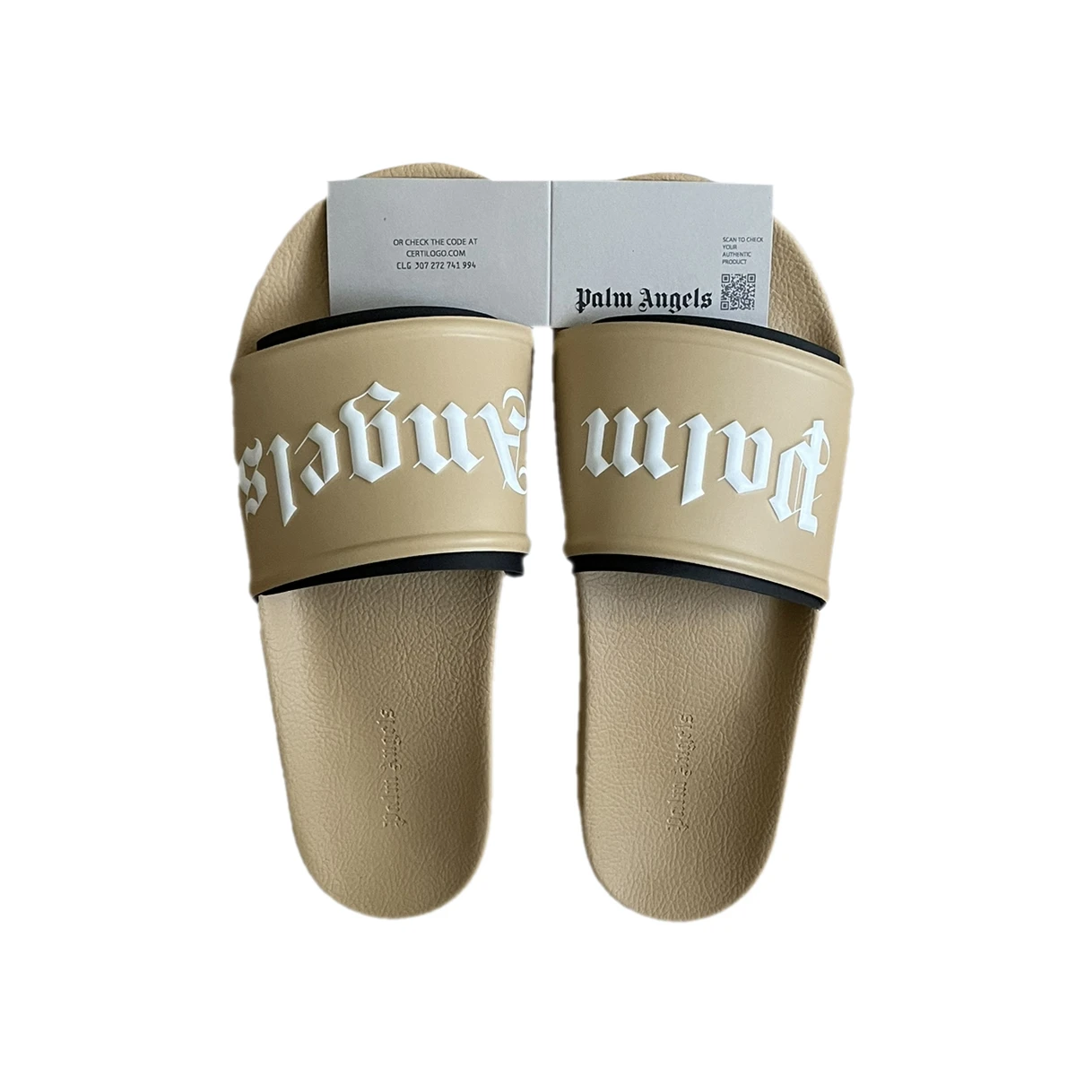 Pre-owned Palm Angels Sandals In Beige