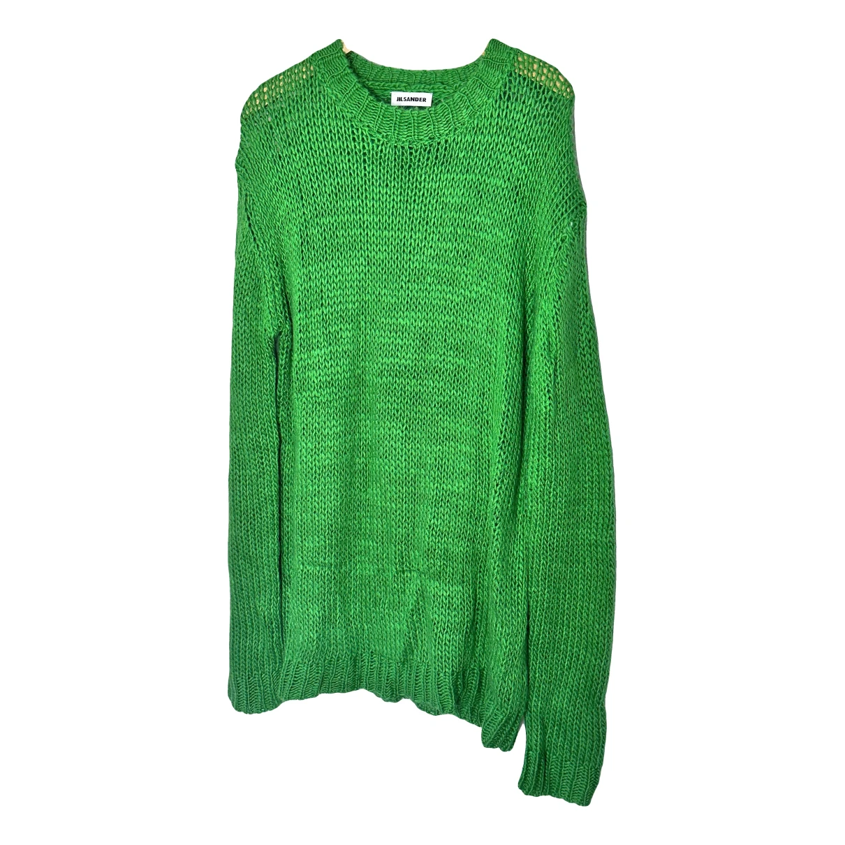 Pre-owned Jil Sander Linen Sweatshirt In Green