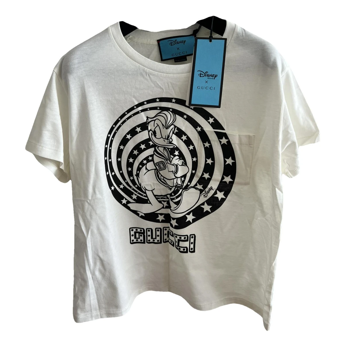 Pre-owned Disney X Gucci T-shirt In White