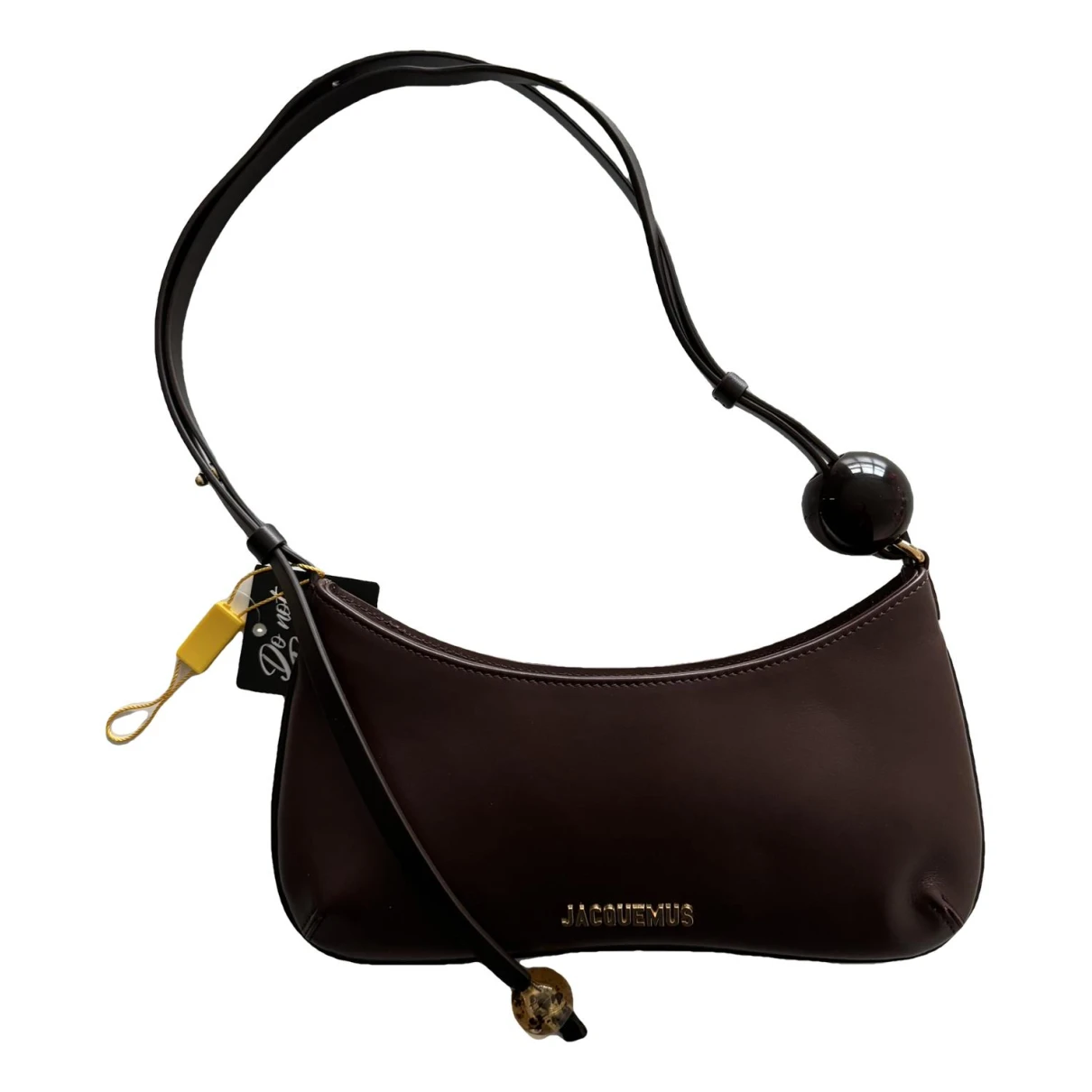 Pre-owned Jacquemus Leather Handbag In Brown