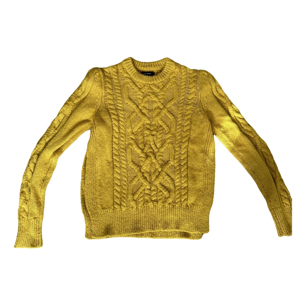Pre-owned Isabel Marant Cashmere Jumper In Yellow
