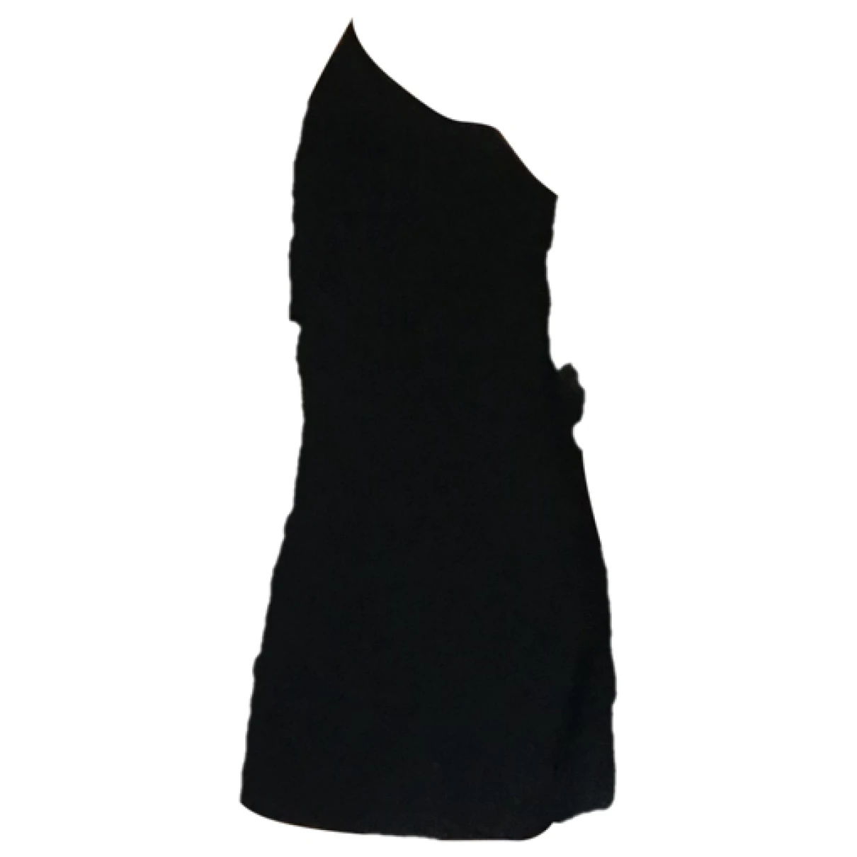 Pre-owned Versus Mini Dress In Black