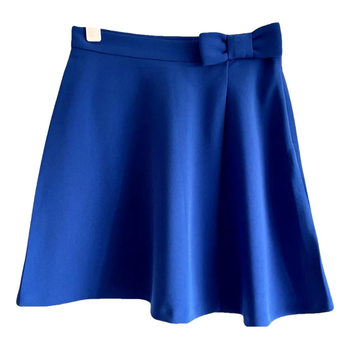 Pre-owned Claudie Pierlot Mini Skirt In Blue