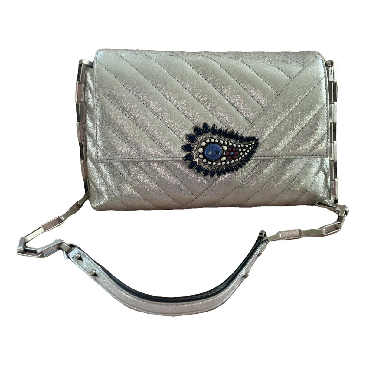 Pre-owned Isabel Marant Leather Handbag In Silver