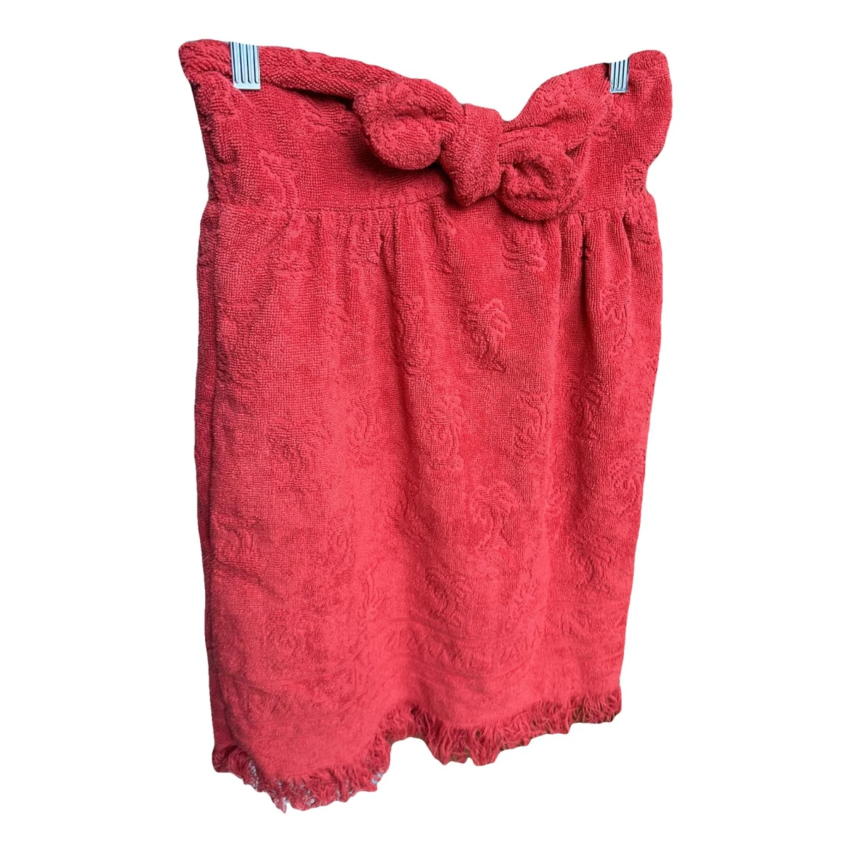 Pre-owned Zimmermann Mini Dress In Red