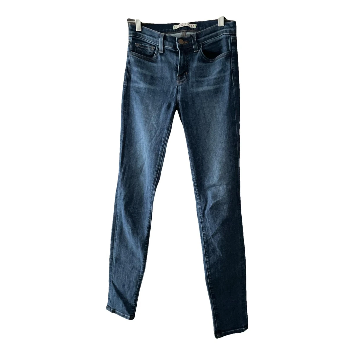 Pre-owned J Brand Trousers In Blue