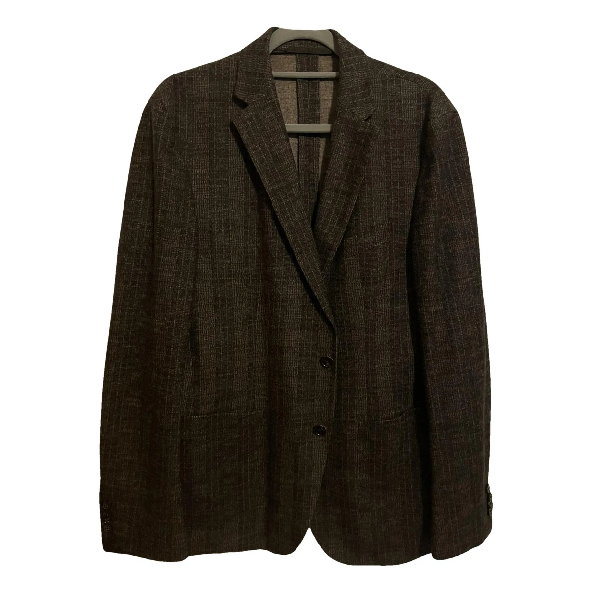 Pre-owned Baldessarini Wool Suit In Brown