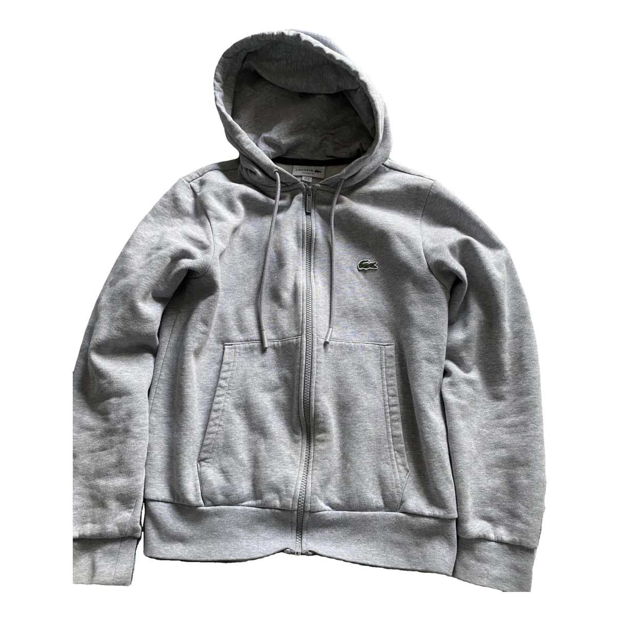 Pre-owned Lacoste Sweatshirt In Grey