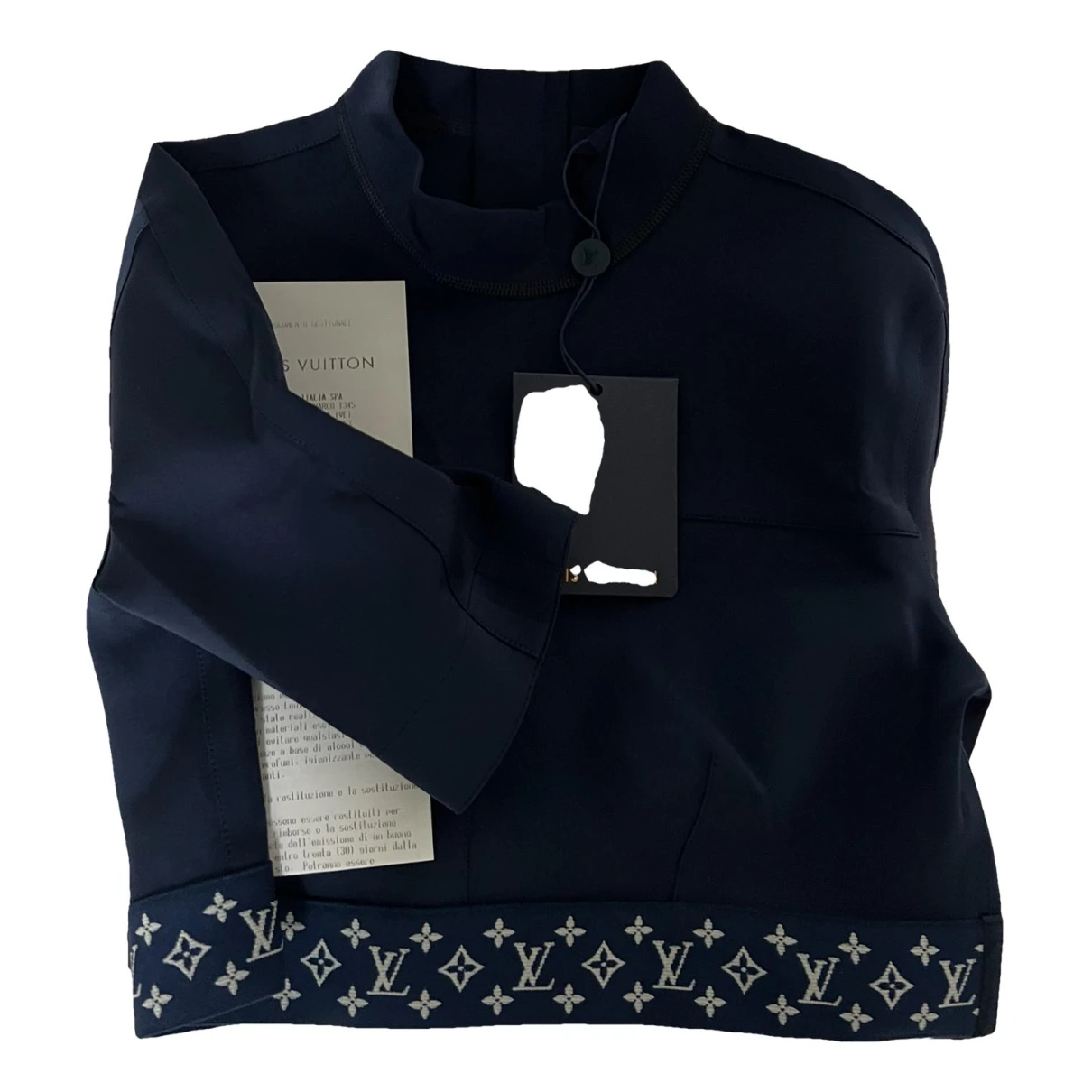 Pre-owned Louis Vuitton Camisole In Blue
