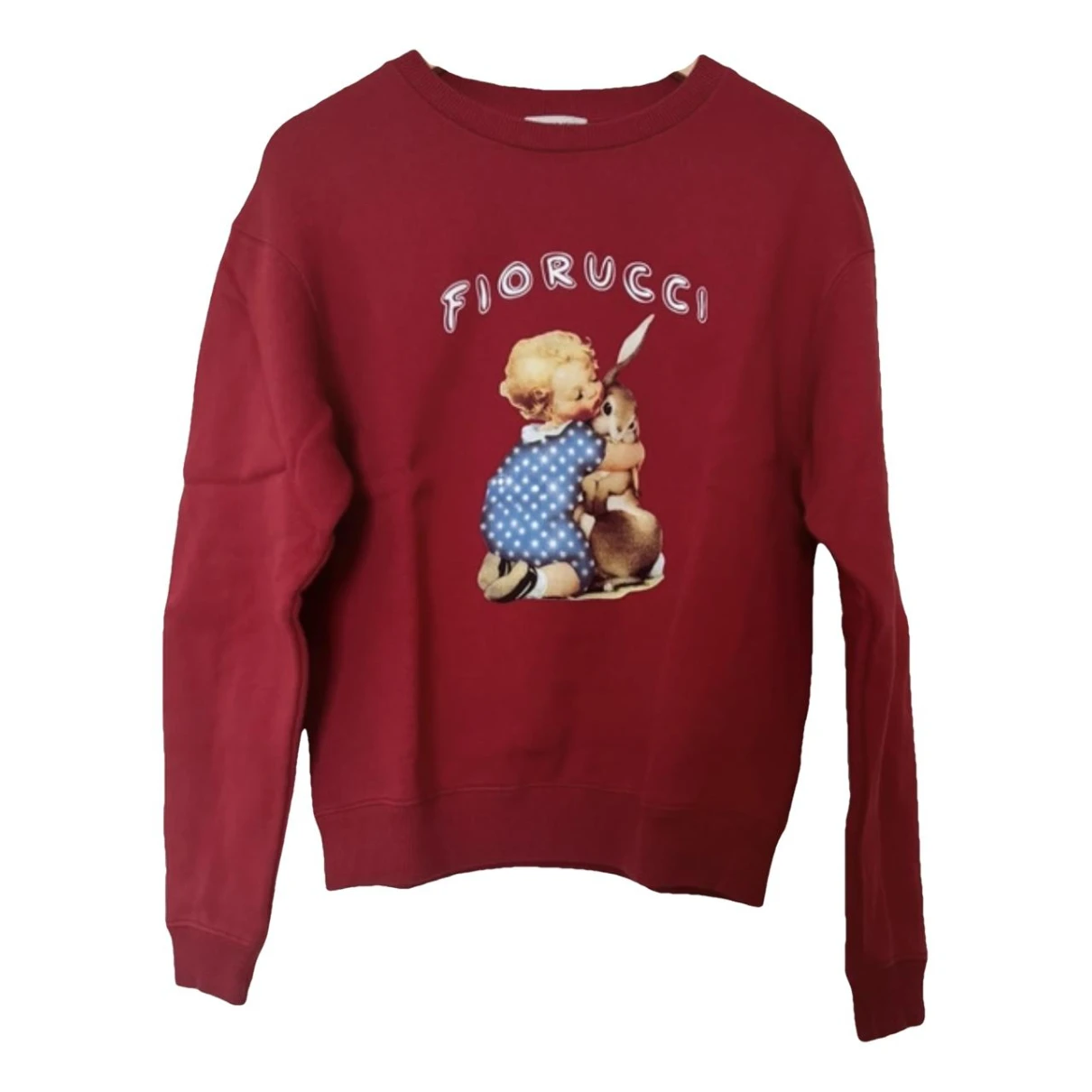 Pre-owned Fiorucci Sweatshirt In Red