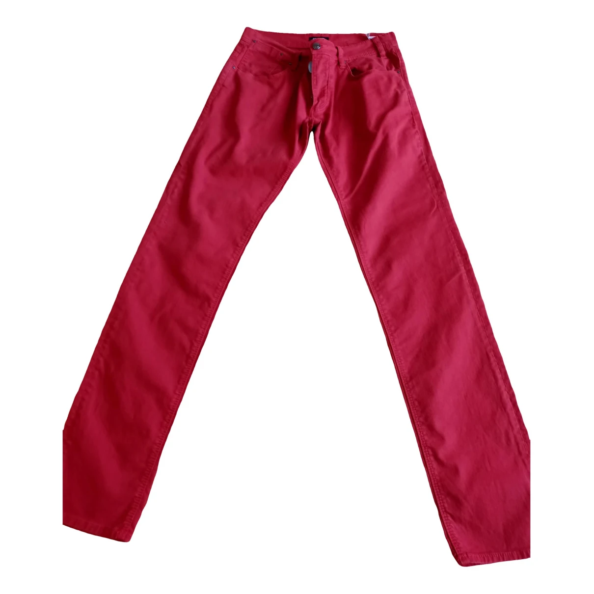 Pre-owned Antony Morato Trousers In Red