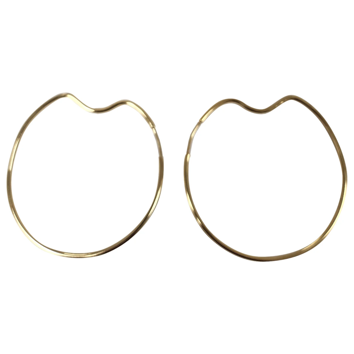 Pre-owned Maria Black Earrings In Gold
