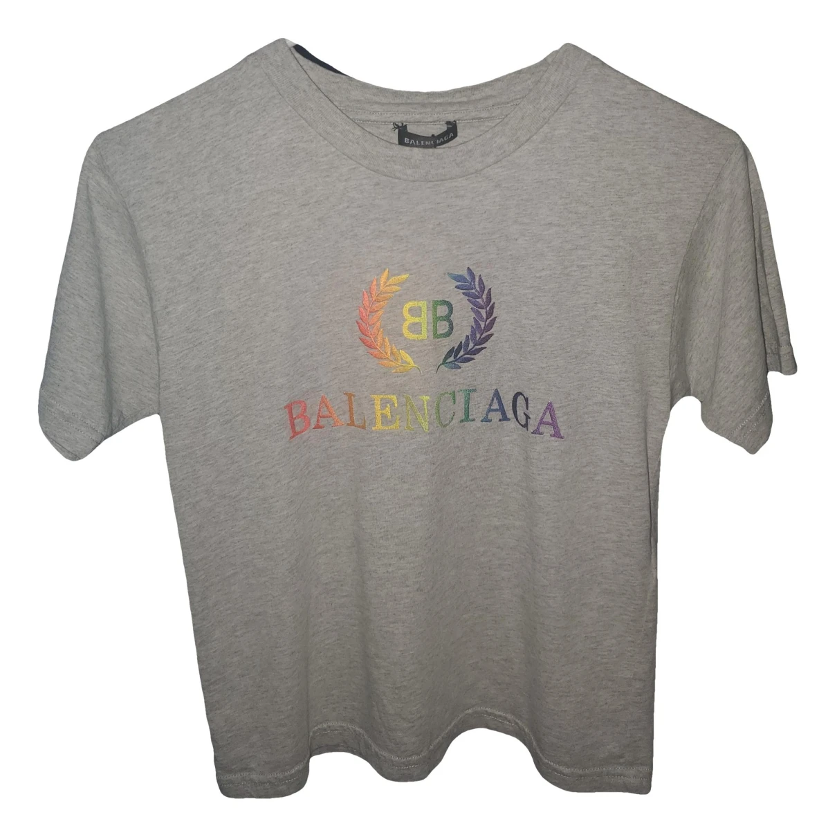 Pre-owned Balenciaga Kids' T-shirt In Grey