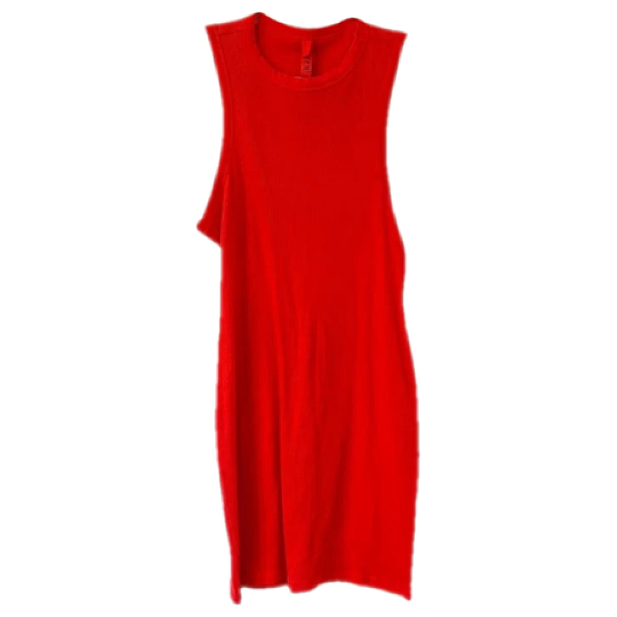 Pre-owned Skims Mini Dress In Red