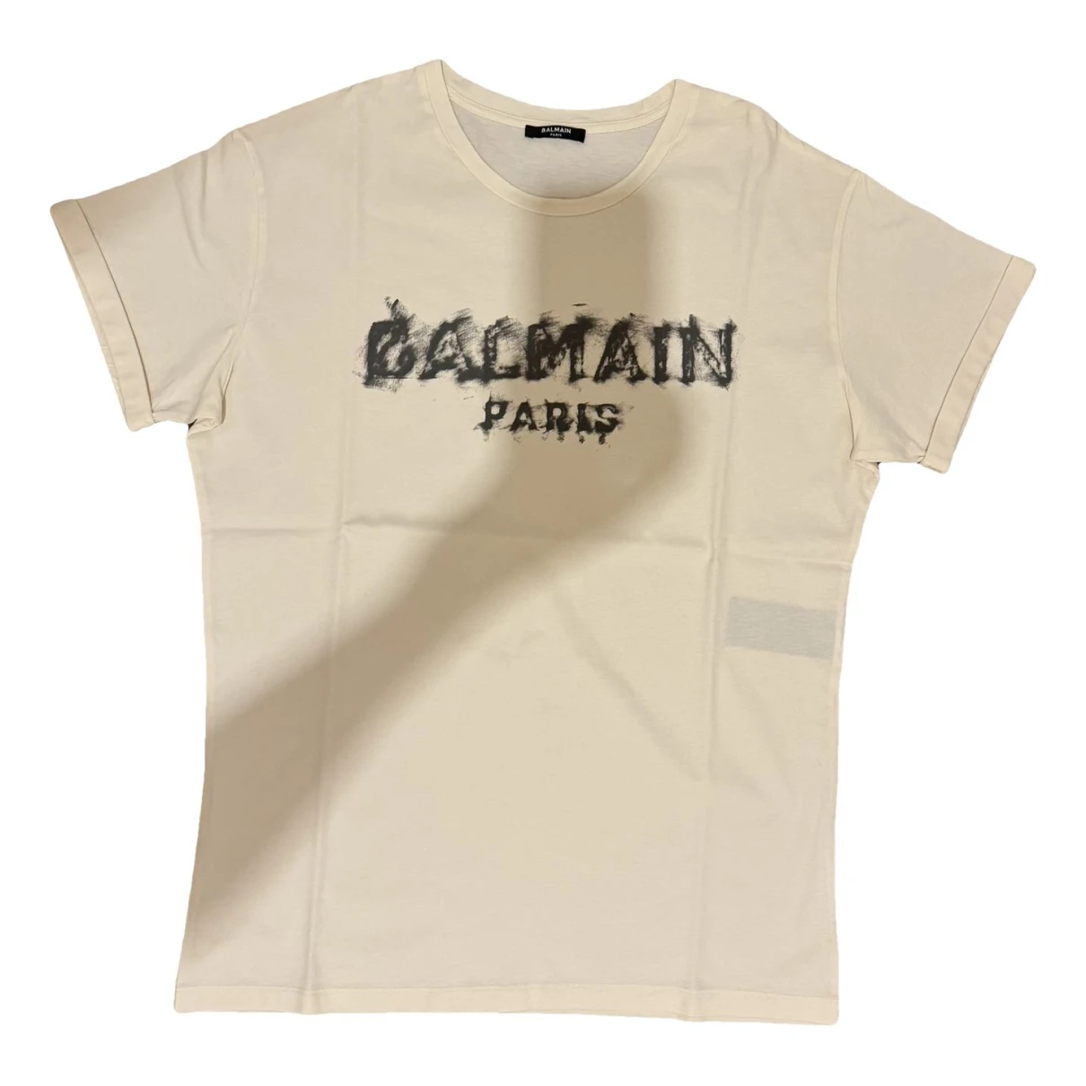 Pre-owned Balmain T-shirt In White