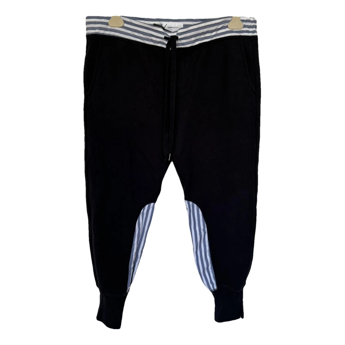 Pre-owned Current Elliott Trousers In Black