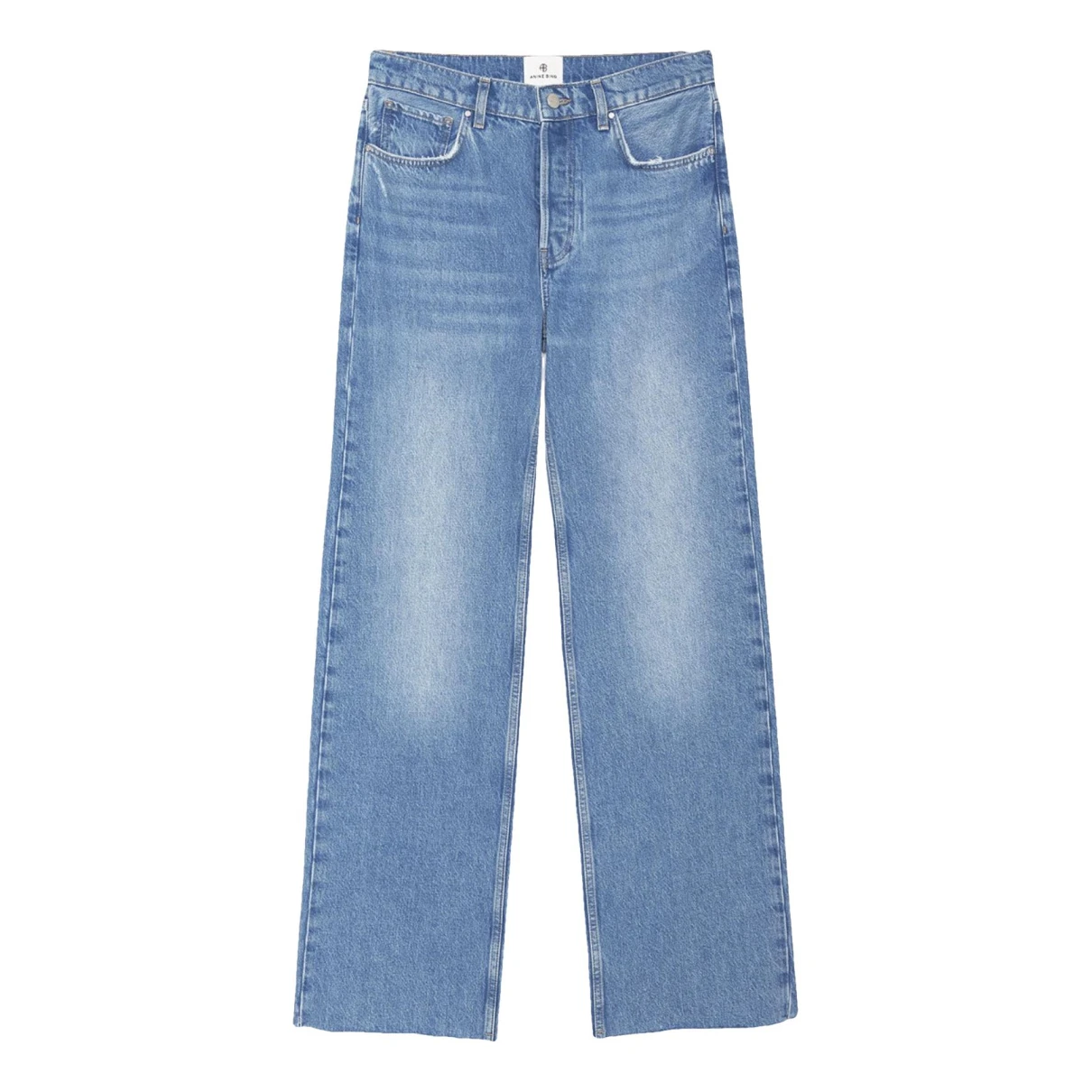 Pre-owned Anine Bing Jeans In Blue