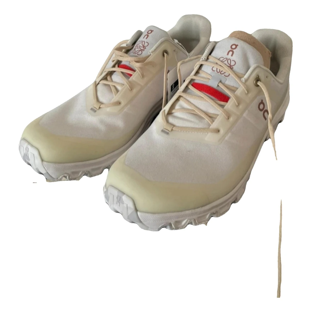 Pre-owned Loewe Low Trainers In White