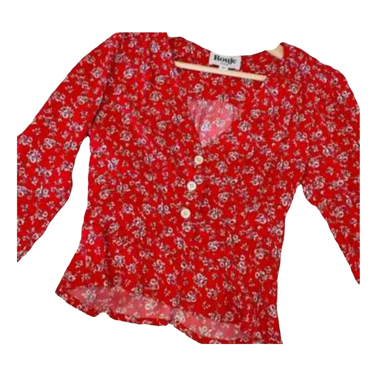 Pre-owned Rouje Blouse In Red