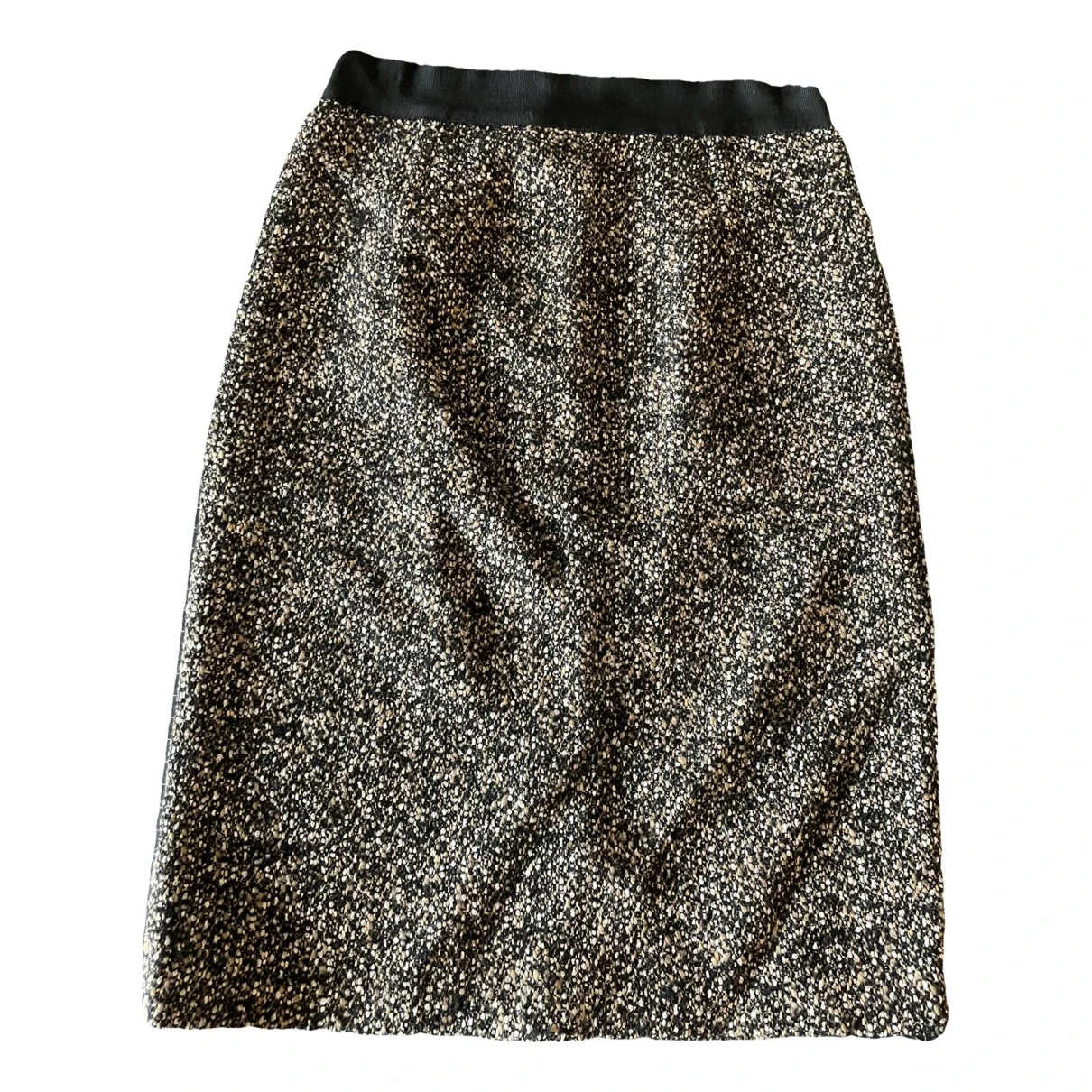 Pre-owned Giambattista Valli Tweed Mid-length Skirt In Multicolour