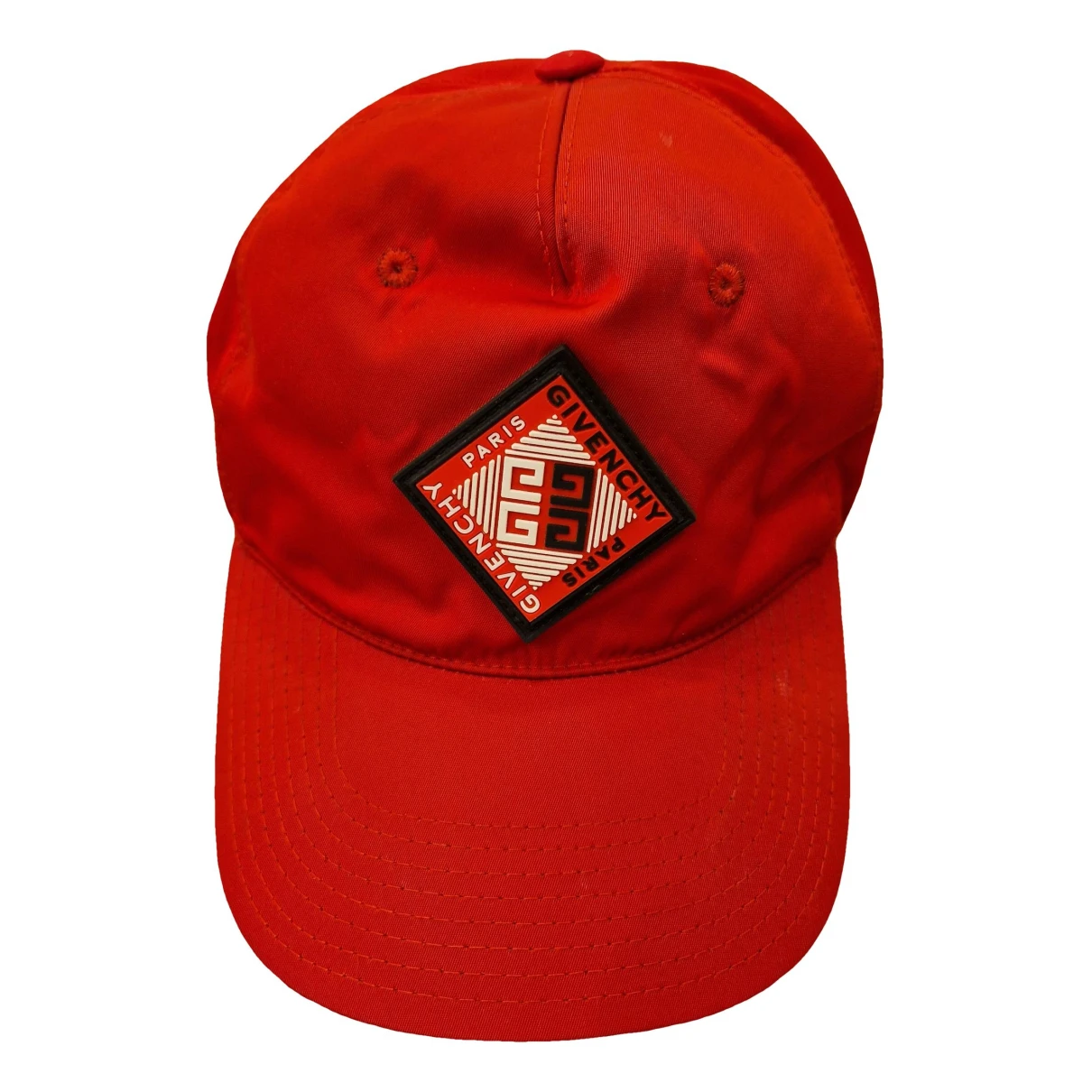 Pre-owned Givenchy Cloth Hat In Red