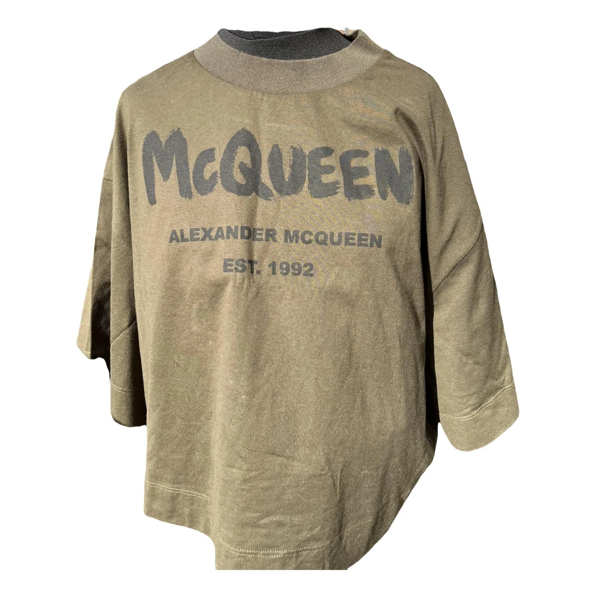 Pre-owned Alexander Mcqueen T-shirt In Green